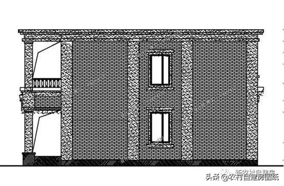 平屋頂別墅設計圖，最適合北方，60萬甩手入住，南方人看了也要爭著建