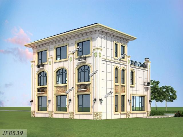 3層氣派別墅設計圖，親戚朋友都夸我有本事，羨慕得很