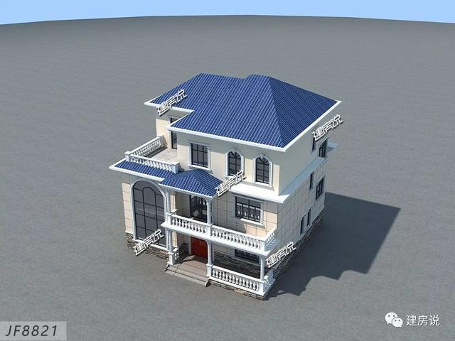 139㎡的三層別墅設計圖，實用性很強，建了越住越順心