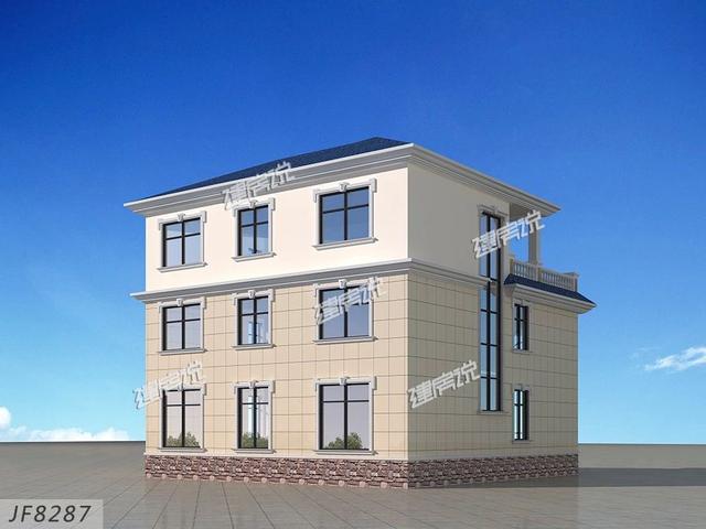 氣派歐式別墅設計圖紙，建一棟衣錦還鄉，面子里子都有了