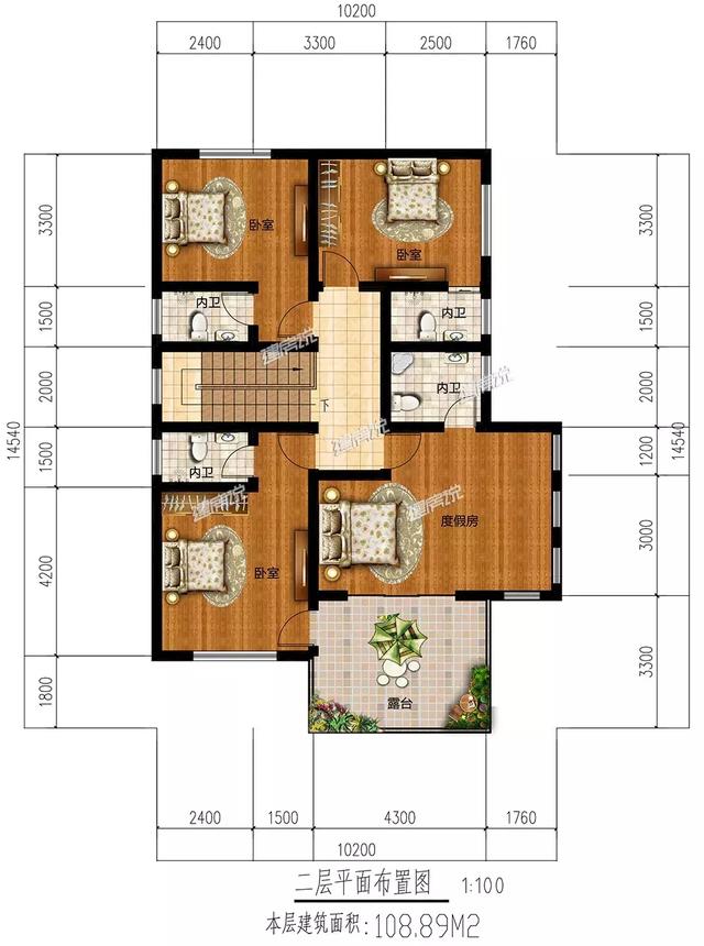 90后都開始建別墅了，二層現代極簡別墅設計圖推薦，30萬搞定