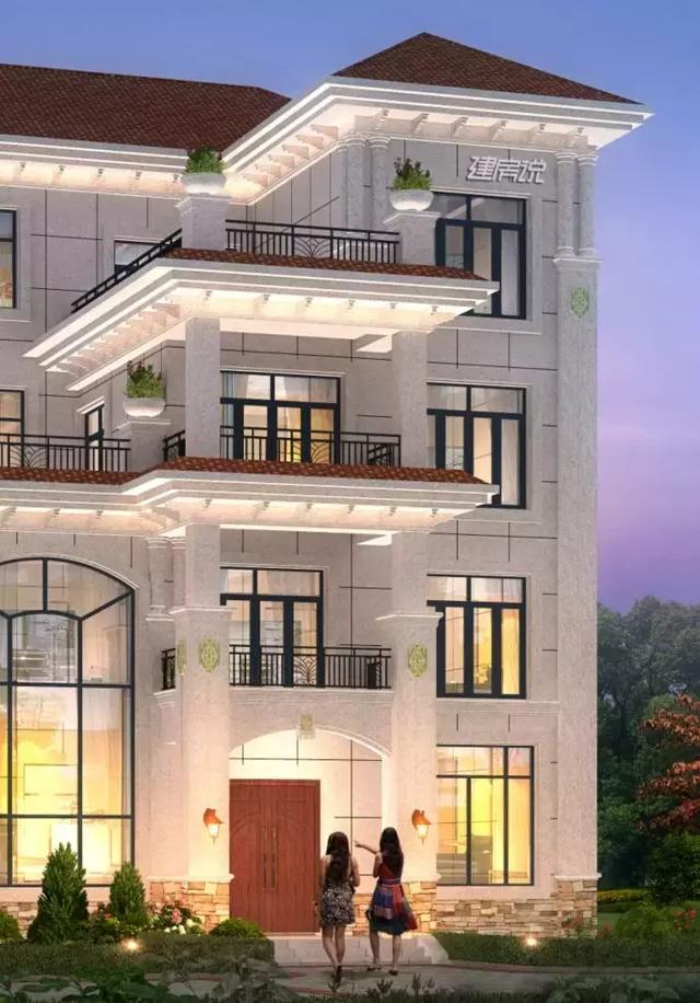 兩款農村別墅設計圖，100平米左右，歐式和現代風格，總有一套適合你！