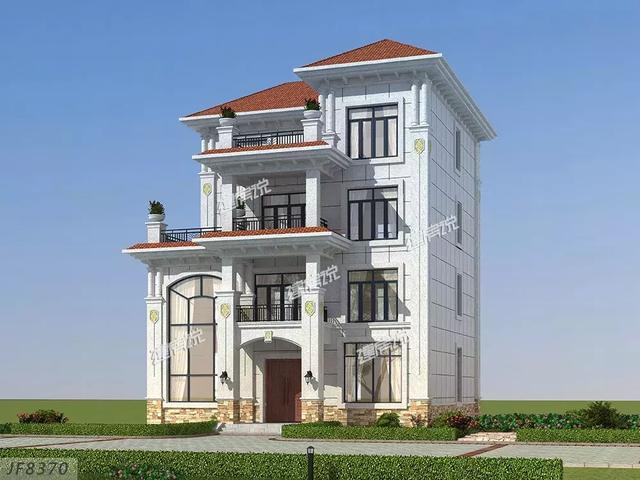 兩款農村別墅設計圖，100平米左右，歐式和現代風格，總有一套適合你！