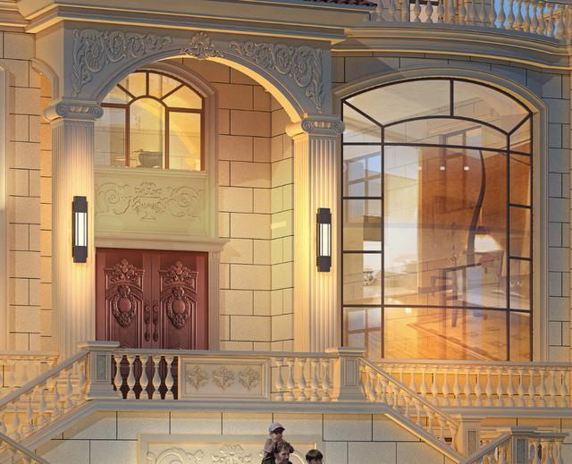 豪華別墅設計圖，江西土豪怒砸一百萬蓋別墅，可別被福建人給比了下去