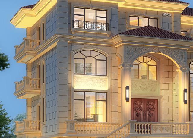 豪華別墅設計圖，江西土豪怒砸一百萬蓋別墅，可別被福建人給比了下去