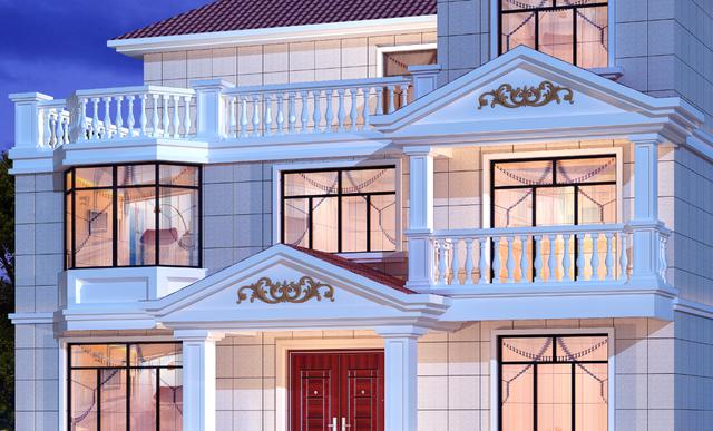 鄉村最漂亮獨棟別墅設計圖推薦，看完快收藏，開春就建房