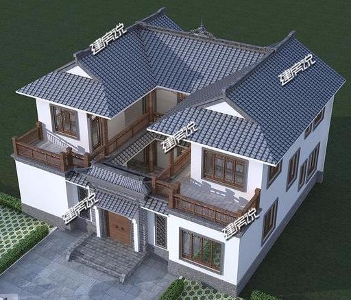 四合院別墅設計圖，北京20歲小伙花36萬蓋成全村最牛豪宅，美呆了