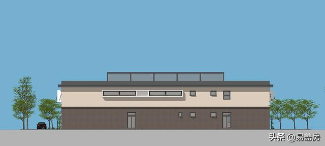 田園主題酒店設計圖紙，兩層蓋出5層的豐富功能