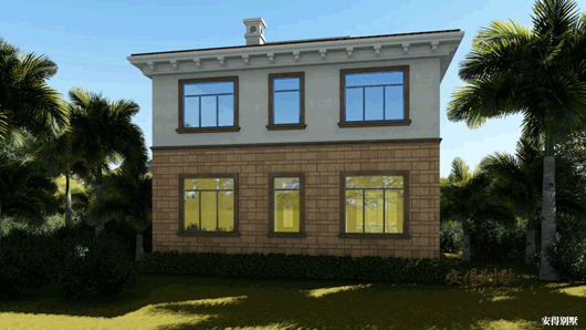 占地120㎡的2層歐式別墅設計圖，小戶型大功能的好房子，農村自建首選！