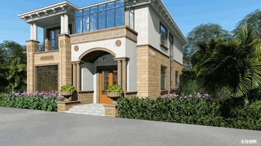 占地120㎡的2層歐式別墅設計圖，小戶型大功能的好房子，農村自建首選！