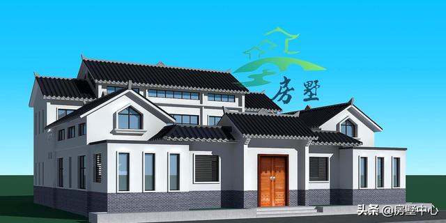 新款四合院設(shè)計圖推薦，與父母一同住在這樣的四合院里，互相照應，生活獨立