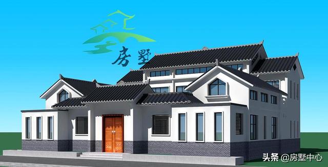 新款四合院設(shè)計圖推薦，與父母一同住在這樣的四合院里，互相照應，生活獨立