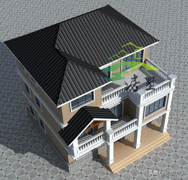 布置堂屋的歐式別墅設計圖，滿足各地的風俗習慣，讓生活更加完美