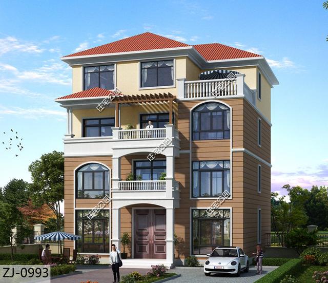 湖南老杜自建4層農家院，既可自住還能出租，半年就賺回房錢