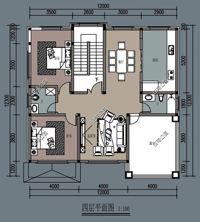 湖南老杜自建4層農家院，既可自住還能出租，半年就賺回房錢
