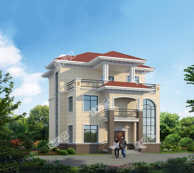 農村別墅設計施工圖，全村大姑娘小媳婦都喜歡這樣的房子