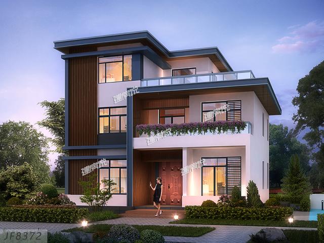 農村有宅基地的人有福了，這2款別墅設計圖任你選！