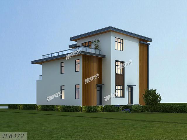 農村有宅基地的人有福了，這2款別墅設計圖任你選！