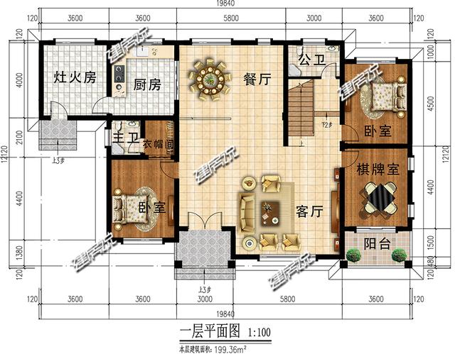 漂亮的農村別墅設計圖，35萬輕松搞定，比商品房舒適實用
