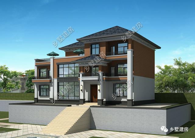 農村別墅設計圖外形簡潔，室內布局卻讓人大開眼界，城市別墅自愧不如！