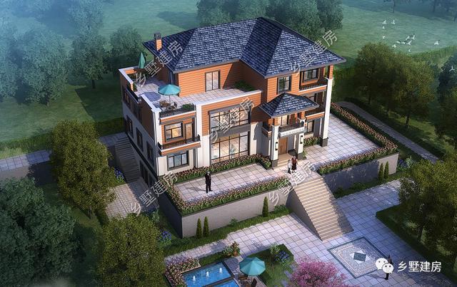 農村別墅設計圖外形簡潔，室內布局卻讓人大開眼界，城市別墅自愧不如！
