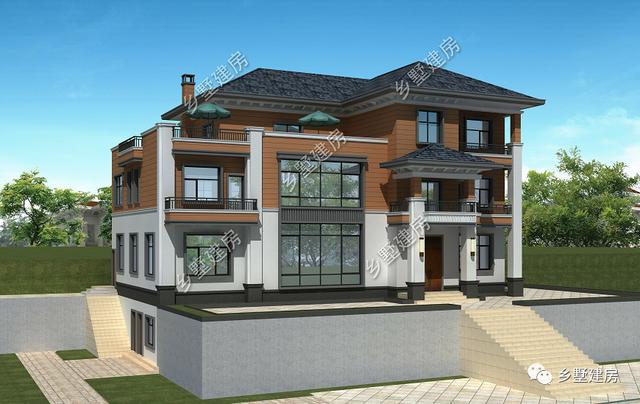 農村別墅設計圖外形簡潔，室內布局卻讓人大開眼界，城市別墅自愧不如！