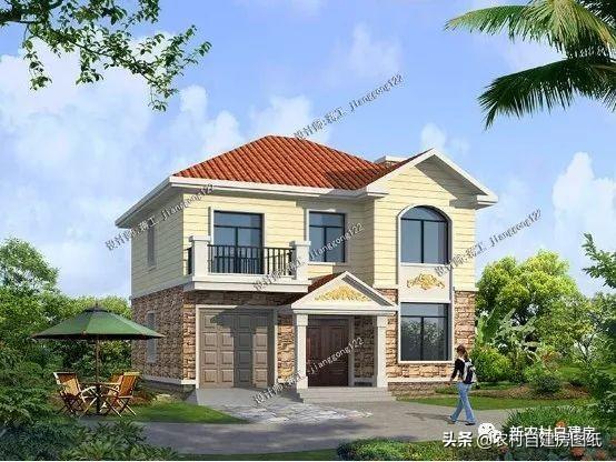 10×9米自建房怎么蓋？兩款兩層圖紙，一款20萬一款25萬