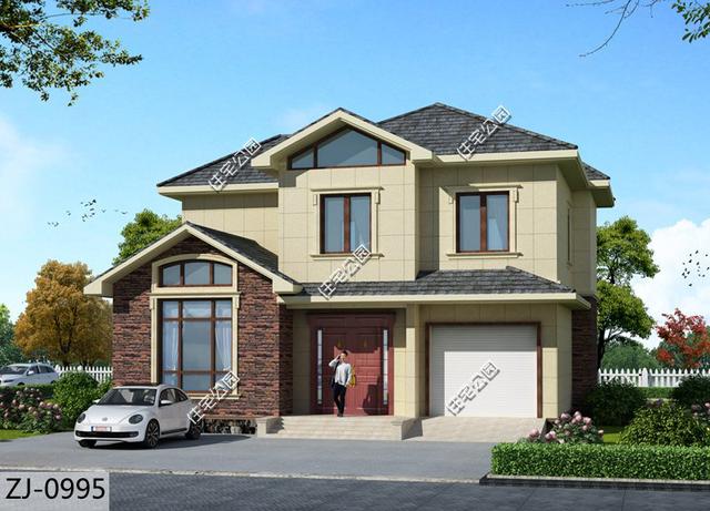 趁熱來曬農村新房設計圖，卻被朋友吐槽臥室太少不夠住，真有這么差嗎？