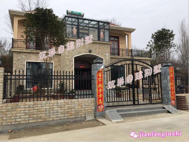 25萬內(nèi)二層小別墅設(shè)計(jì)施工圖，一款設(shè)計(jì)3家曬房！