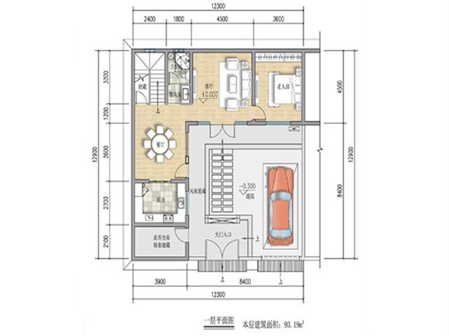 兩層雙拼設計自建房屋設計圖紙，兄弟倆合建最合適