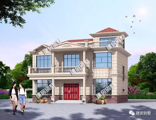 開間14-15米的兩層自建房設計圖，北方和南方農村都能建