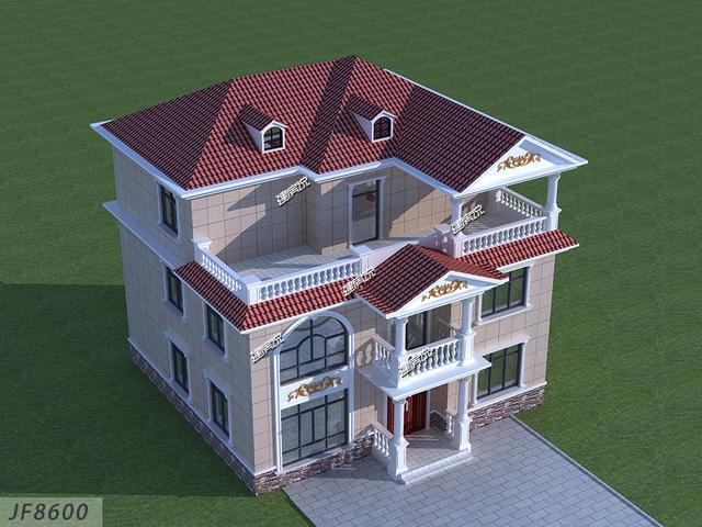 農(nóng)村最漂亮的獨(dú)棟別墅設(shè)計(jì)圖，30萬(wàn)建一棟，圖紙快快收藏了