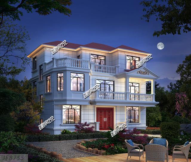 最美歐式別墅設計圖，看過的人都說好，圖紙收藏好了