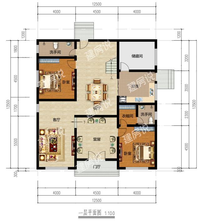 3套20萬建的二層別墅設計圖推薦，在農村倍受歡迎，圖紙收藏了錯不了