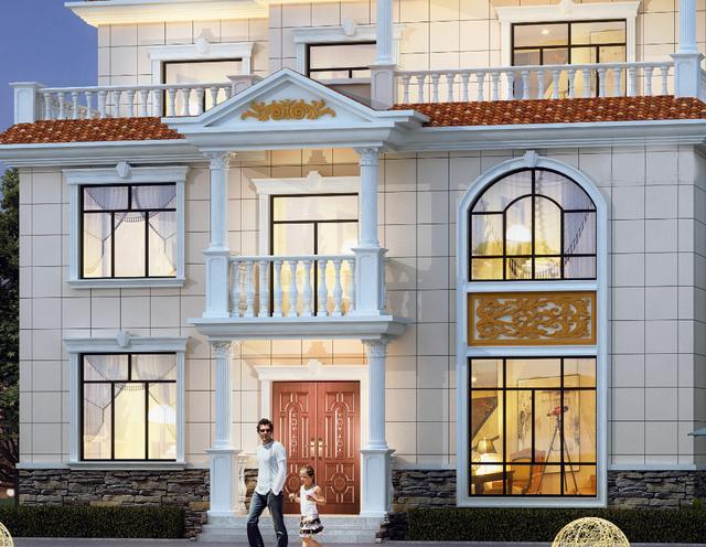 農村最漂亮的獨棟別墅，2套設計圖紙收藏好了，今年開春就建房