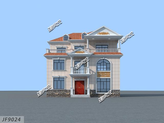 農村最漂亮的獨棟別墅，2套設計圖紙收藏好了，今年開春就建房