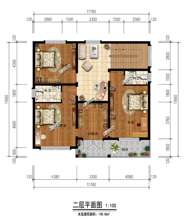 3套農村漂亮獨棟別墅設計圖推薦，想住進這樣的房子里，趕快建造吧！
