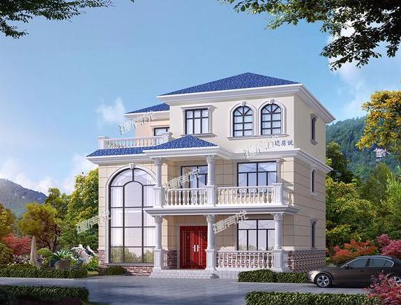 3套農村漂亮獨棟別墅設計圖推薦，想住進這樣的房子里，趕快建造吧！