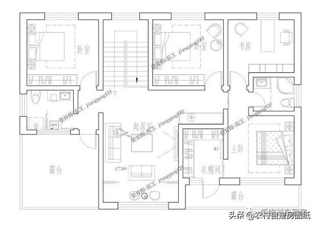 2026年最好看的6套二層鄉村別墅設計圖推薦，2套25萬開建，6中式百年不過時