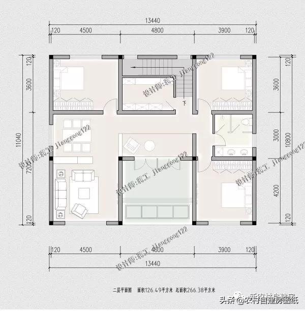 2026年最好看的6套二層鄉村別墅設計圖推薦，2套25萬開建，6中式百年不過時
