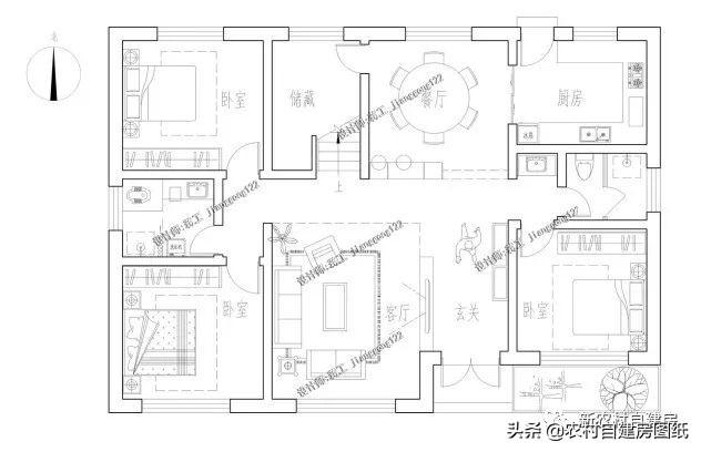 2026年最好看的6套二層鄉村別墅設計圖推薦，2套25萬開建，6中式百年不過時