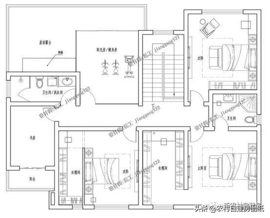 2026年最好看的6套二層鄉村別墅設計圖推薦，2套25萬開建，6中式百年不過時