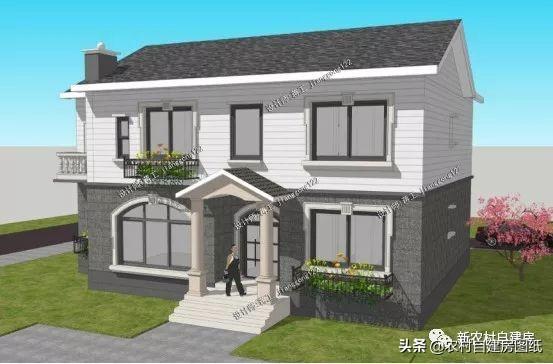 2026年最好看的6套二層鄉村別墅設計圖推薦，2套25萬開建，6中式百年不過時