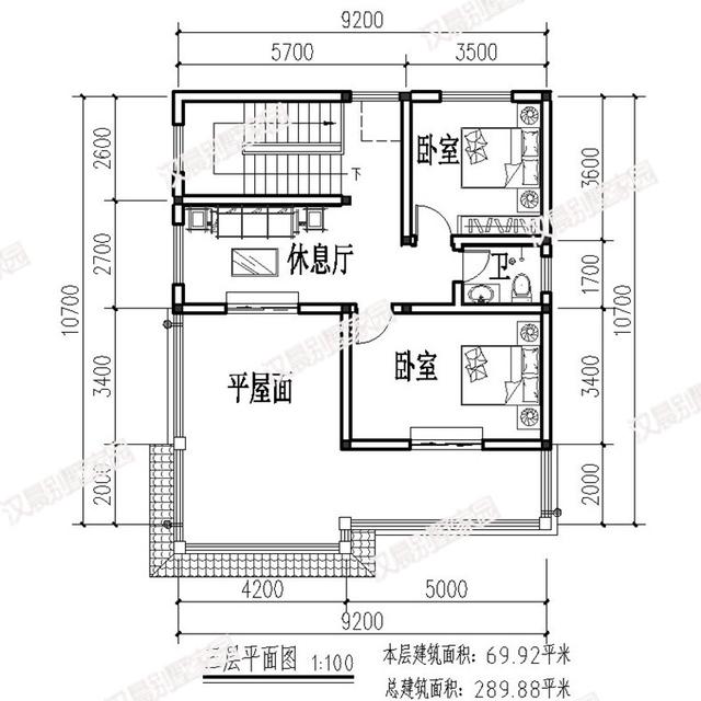三層別墅設計圖，13.4X10.7米美觀又實用，建了全村都說好！