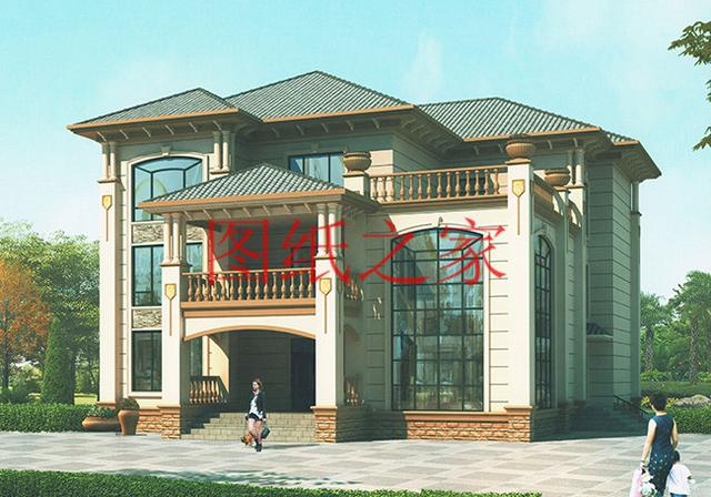 5套開間18米的三層別墅設計圖，寬敞明亮、利落大氣，非常實用！