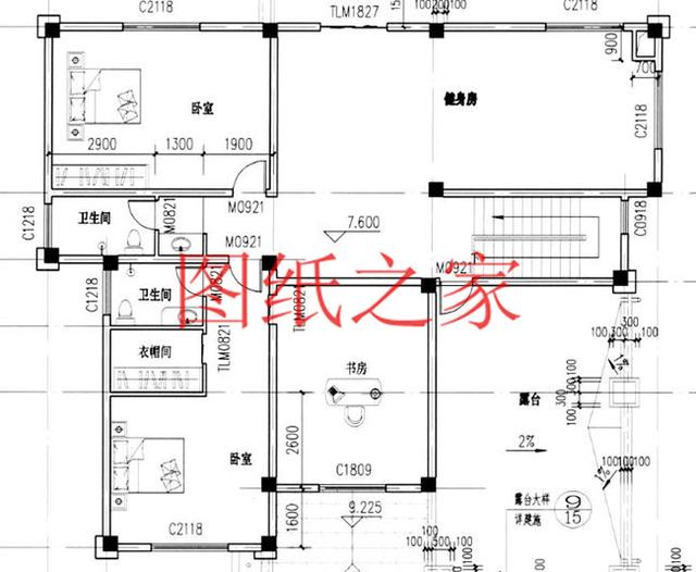 5套開間18米的三層別墅設計圖，寬敞明亮、利落大氣，非常實用！
