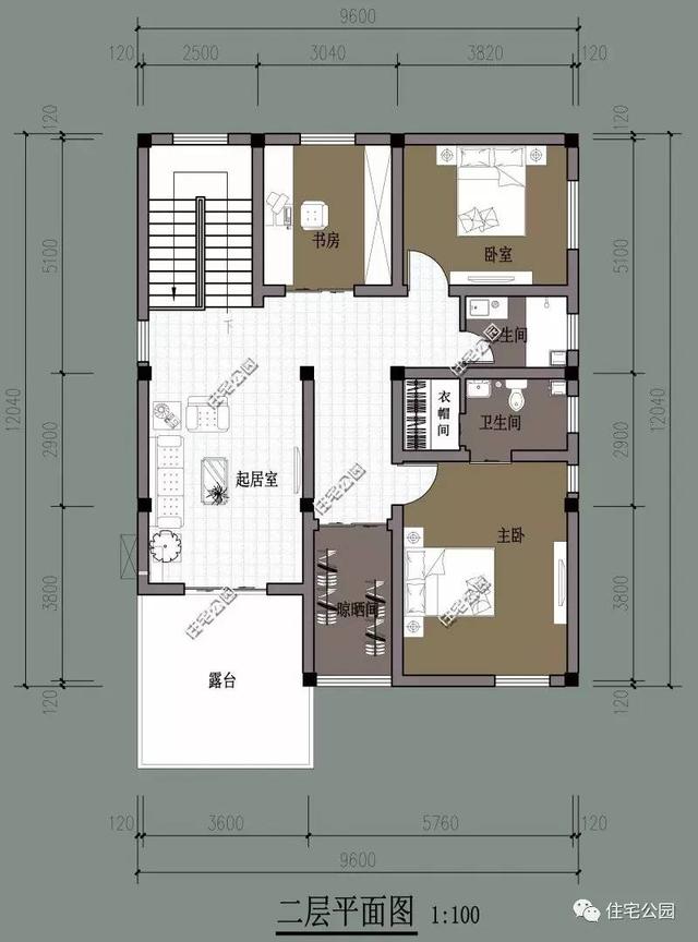 4套實用2層農村別墅設計圖，好看又省錢，你喜歡哪套？