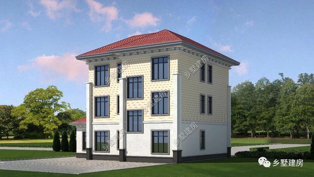 經典別墅設計圖，在村里想住的比別人好，那就精心選圖紙，蓋一棟好的自建房
