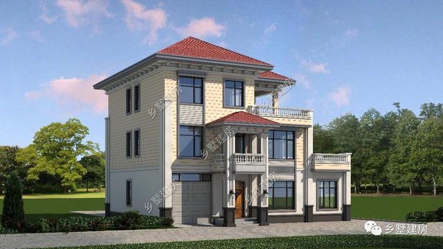 經典別墅設計圖，在村里想住的比別人好，那就精心選圖紙，蓋一棟好的自建房