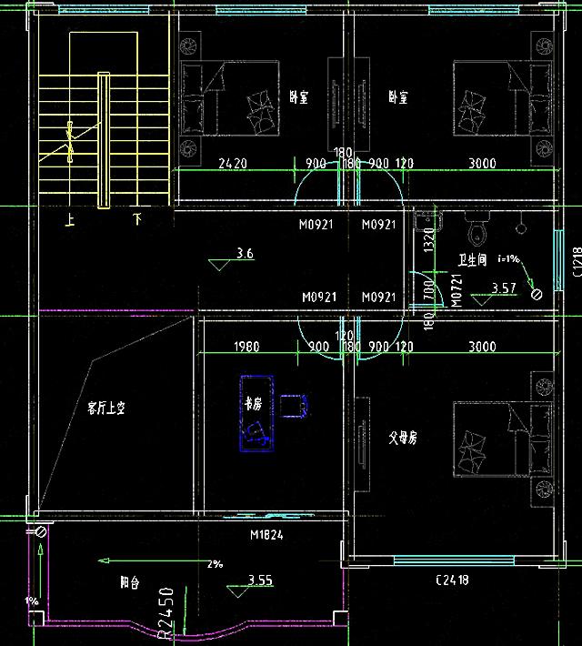 方正三層農(nóng)村自建房屋設(shè)計(jì)圖推薦，喜歡就趕緊建造吧！